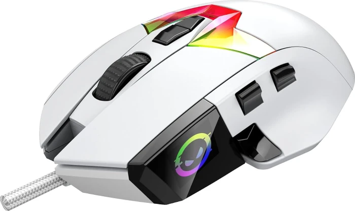 Lorgar MSP80 8KHz Gaming Mouse Pro, weiß, USB
