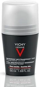 Vichy Homme Extreme Control Deodorant Roll-On, 50ml