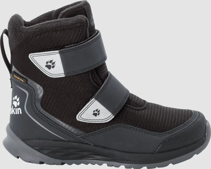 Jack Wolfskin Polar Bear Texapore High VC K schwarz/grau (Junior)