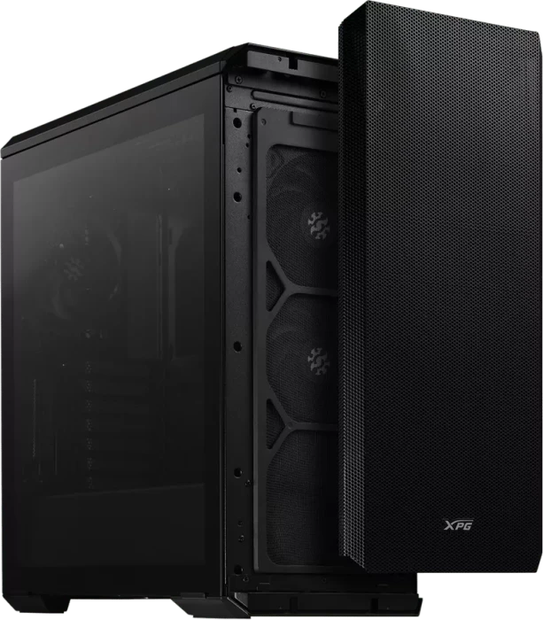 ADATA XPG Defender, schwarz, Glasfenster