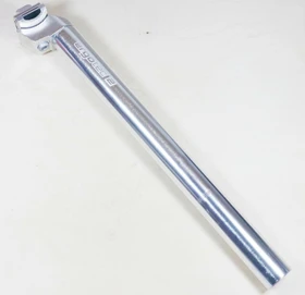Ergotec CNC 31.2mm/350mm 18mm Setback Sattelstütze silber