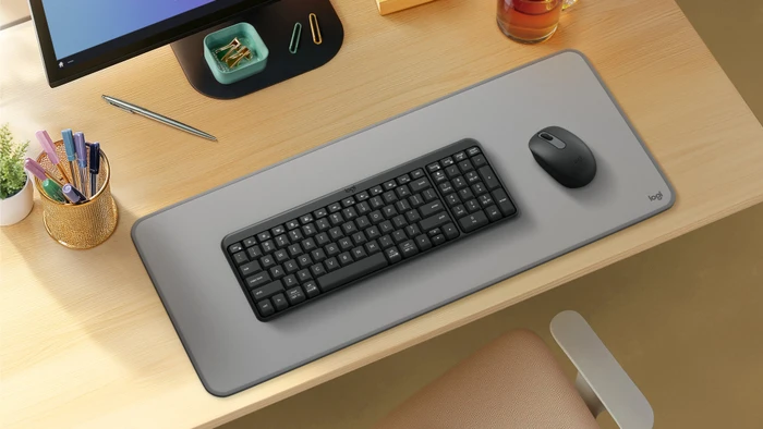 Logitech K250 Compact Wireless Keyboard, Graphite, Bluetooth, DE