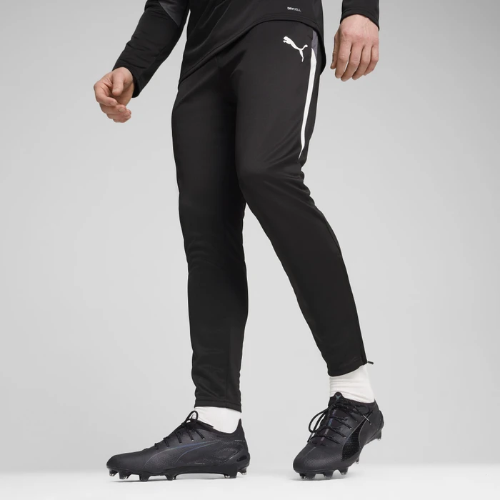 Puma individualLIGA Trainingshose lang puma black/puma white/shadow gray (Herren)