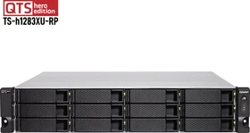 QNAP QuTS hero TS-h1283XU-RP-E2136-32G, 32GB RAM ECC, 2x SFP+ 10Gb/s, 2x RJ-45 10GBase-T, 2HE