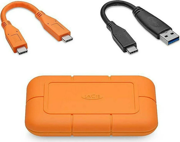 LaCie Rugged SSD, 2TB, USB-C 3.1