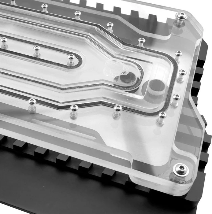 Singularity Computers Spectre 2.0 Elite Kit Front, Black, Distro-Plate, Verteilerplatte