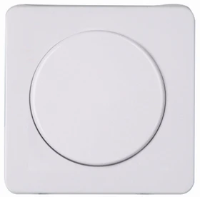 Kopp HK02 Dimmer-Abdeckung für Druck-Wechseldimmer, arktisweiß