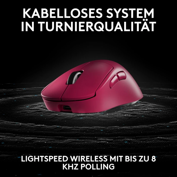 Logitech G Pro X Superlight 2 DEX Lightspeed rosa, USB