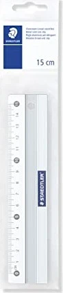 Staedtler Mars 563 Lineal 15cm, silber
