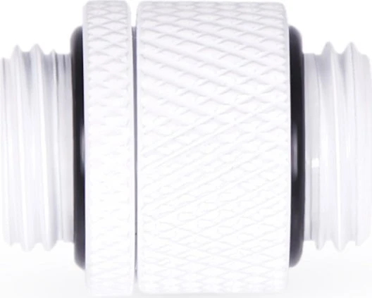 Alphacool Eiszapfen Doppelnippel G1/4", white