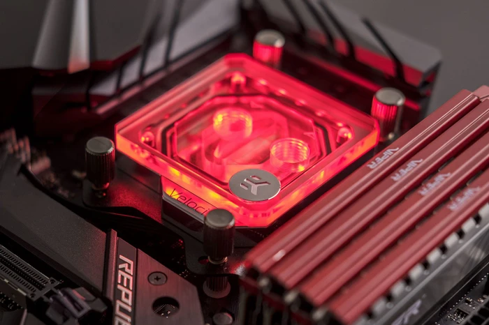 EK Water Blocks Quantum Line EK-Quantum Velocity RGB AMD, Nickel Acryl