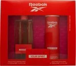 Reebok Move Your Spirit Women EdT 100ml + Body Spray 150ml Duftset