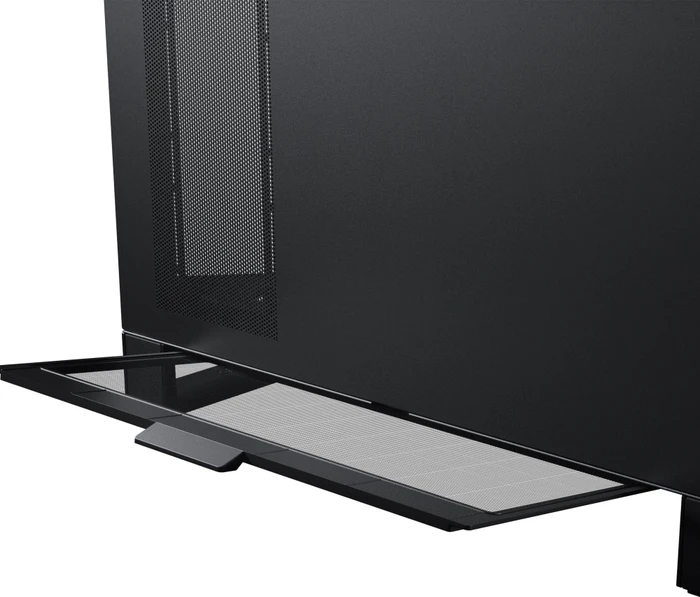 Phanteks NV9 Satin Black, schwarz, Glasfenster