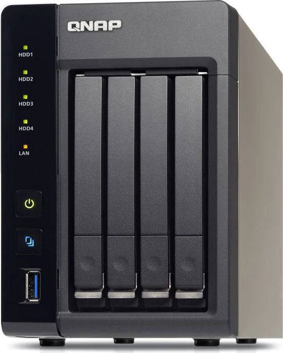 QNAP Turbo Station TS-453S Pro, 4GB RAM, 2x RJ-45 1000Base-T, 3x USB-A 2.0