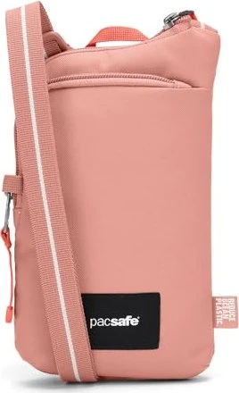 Pacsafe GO Anti-Theft Tech Crossbody Umhängetasche rose
