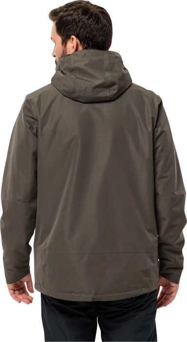 Jack Wolfskin Luntal 3in1 Funktionsjacke cold coffee (Herren)