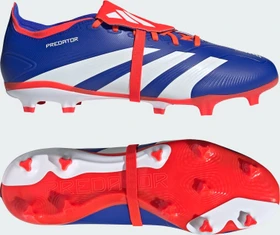 adidas Predator League Fold-Over Tongue FG lucid blue/cloud white/solar red