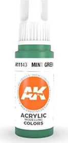 AK-Interactive 3rd Gen Acrylic Colors Acrylic Modelling Colors mint green, 17ml