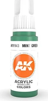 AK-Interactive 3rd Gen Acrylic Colors Acrylic Modelling Colors mint green, 17ml