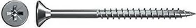 fischer ClassicFast FSPII CZP 5.0x50 BC Spanplattenschraube, 5x50mm, 200 Stück