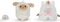 Nici MyMochi Fairy Edition Schaf Wools mit Regenbogen und Einhornkostüm Geschenkbox 8cm Vorschaubild