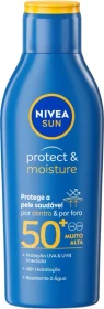 Nivea Sun Protect & Moisture Sonnenmilch LSF50+, 400ml