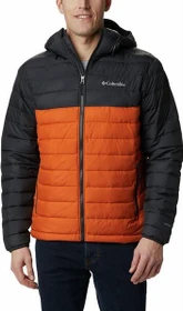 Columbia Powder Lite Hooded Jacke harvester/shark (Herren)