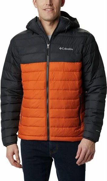 Columbia Powder Lite Hooded Jacke harvester/shark (Herren)