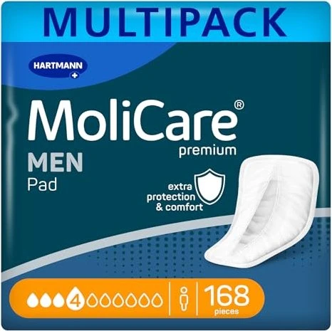 Hartmann MoliCare Premium Men 4 Tropfen Hygieneeinlage, 168 Stück