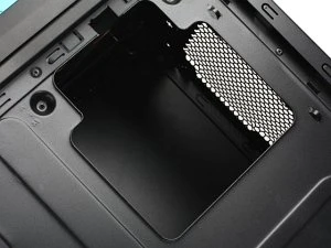 SilverStone Precision PS06 blau, Acrylfenster