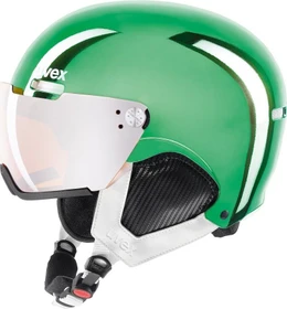 UVEX Hlmt 500 Visor Chrome LTD Helm grün