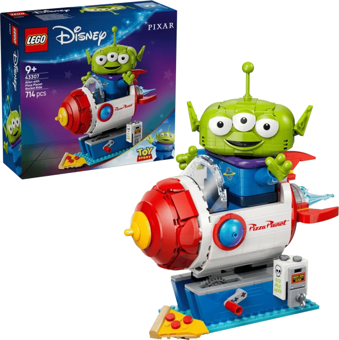 LEGO Disney - Alien mit Pizza Planet Raketenfahrt