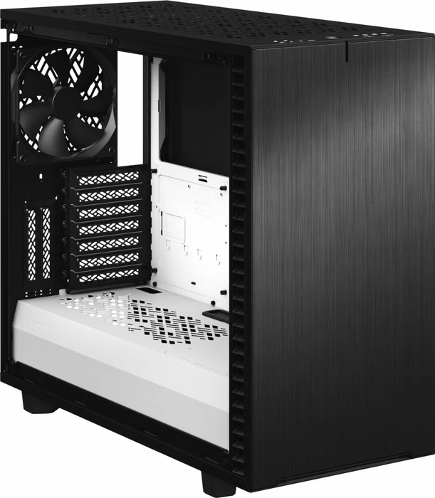 Fractal Design Define 7 Black/White Solid, schallgedämmt