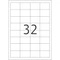 Herma Etiketten Premium, 48.3x33.8mm, weiß, matt, 10 Blatt (320 Etiketten) Vorschaubild