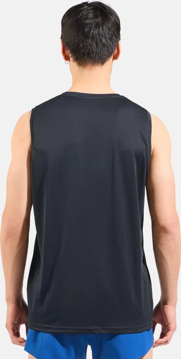 Odlo Essential Running Funktionsshirt ärmellos agate gray (Herren)
