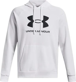 Under Armour Rival Fleece Logo Hoodie weiß (Herren)