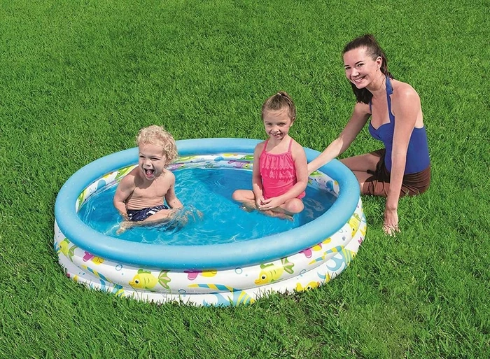 Bestway Ocean Life Planschbecken rund 122x25cm