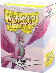 Dragon Shield Matte Sleeves Standard pink, 100 Stück