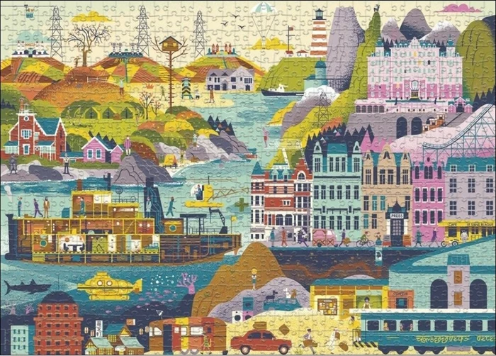 Heye Puzzle Movie Masters Wes Anderson Films