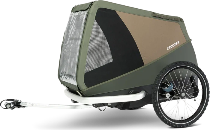 Croozer Dog Mikke Fahrradanhänger green moss