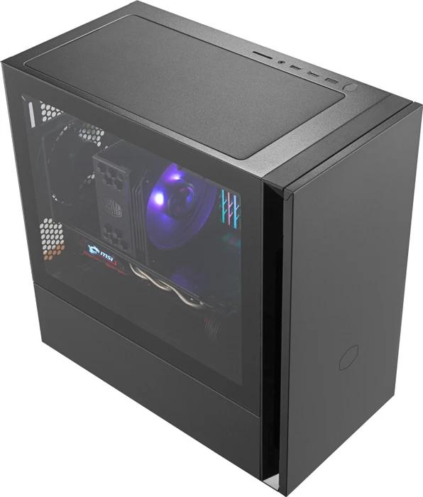 Cooler Master Silencio S400, Glasfenster, schallgedämmt