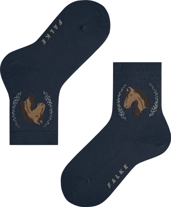 Falke Horse Socken space blue (Junior)
