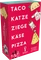 Taco Katze Ziege Käse Pizza Vorschaubild