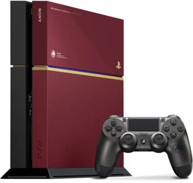 Sony PlayStation 4 - 500GB Metal Gear Solid V: The Phantom Pain Limited Edition Bundle rot/schwarz