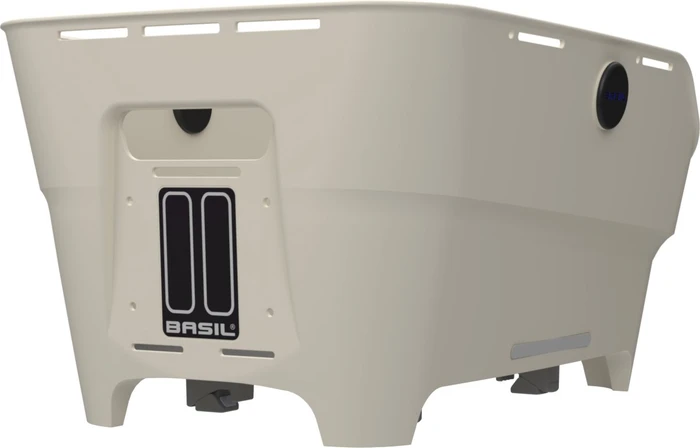 Basil Cento Neo WSL Fahrradkorb off white