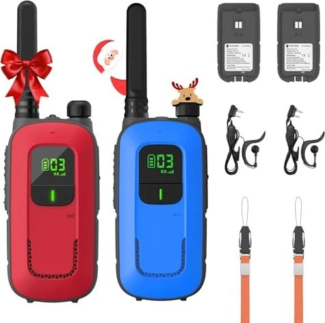 Radioddity PR-T3 rot/blau, 2er-Pack