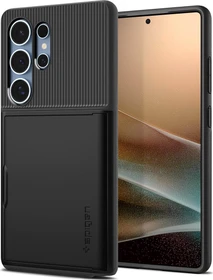 Spigen Slim Armor CS für Samsung Galaxy S25 Ultra schwarz