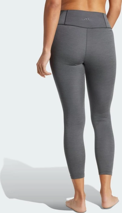 adidas All Me Hose 7/8 dark grey heather (Damen)