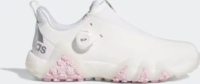 adidas CodeChaos 22 BOA Spikeless cloud white/silver metallic/clear pink (Damen)