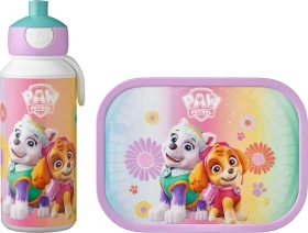 Mepal Campus Trinkflasche & Brotdose Pausen-Set Paw Patrol Girls, 2-tlg.